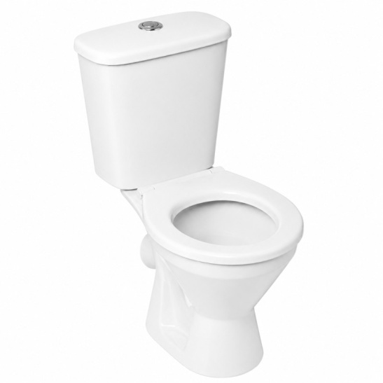 Унитаз-компакт детский GESSO Ирида, УТ-00018110, косой выпуск, однорежимная арматура, нижний  подвод, сиденье полипропилен микролифт