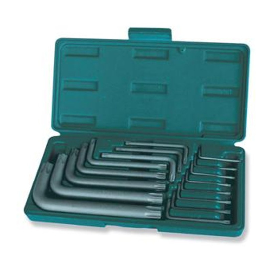 Набор угловых ключей Torx(звезда) Т6-Т70, 16 шт. H0816S Jonnesway 