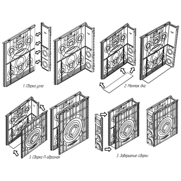 Пескоуловитель пластиковый, DN200, "PolyMax Basic", Standartpark, арт. 858007