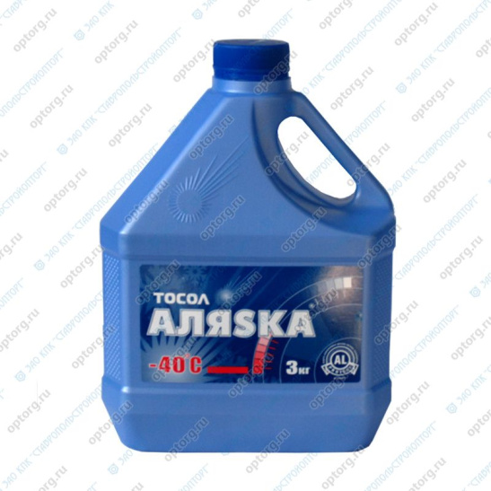 Тосол "Аляска" А-40 3кг (вес брутто)
