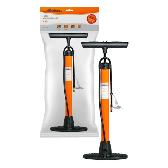 Насос шинный ручной, до 5 атм. ("AIRLINE") PA-430-05