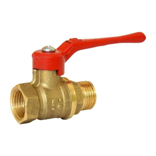 Кран шаровый 11б27п1 А31 вода рычаг вн/нар Ду-15 Ру-40 , г. Бологое