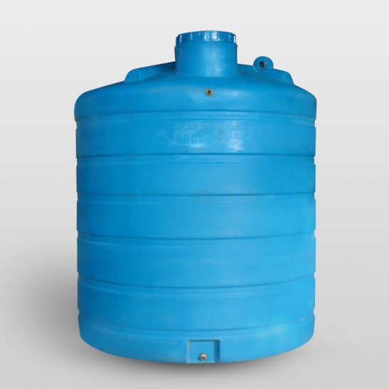 Бак для воды Aquaplast ОВ, 6000 л, синий