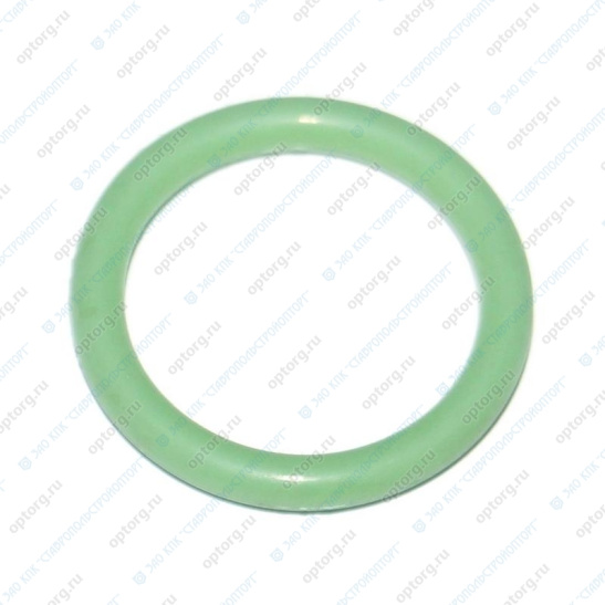 740.1003439 Кольцо уплотнительное (020-025-30) (АО "Строймаш") зеленый силикон ФСИ 65 (заглушка головки цилиндра, гидромуфта привода вентилятора) (19,5-3,0) 740.1318223-01
