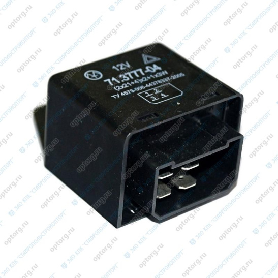 71.3777-04 (231.3747) РЕЛЕ ПОВОРОТА И АВАРИЙНОЙ СИГНАЛИЗАЦИИ ВАЗ-2104,2105,2106,2107, ИЖ-2126,2715 (4-х контакт.) Энергомаш