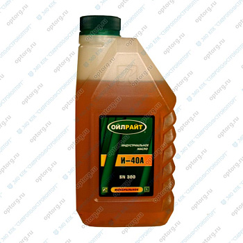Масло индустриальное OILRIGHT И-40А 1 л, веретенное