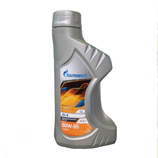 Масло трансмиссионное Gazpromneft GL-4 SAE 80W85, 1 л, GL-4 (ТМ-4), минеральное, для МКПП, (передний привод)