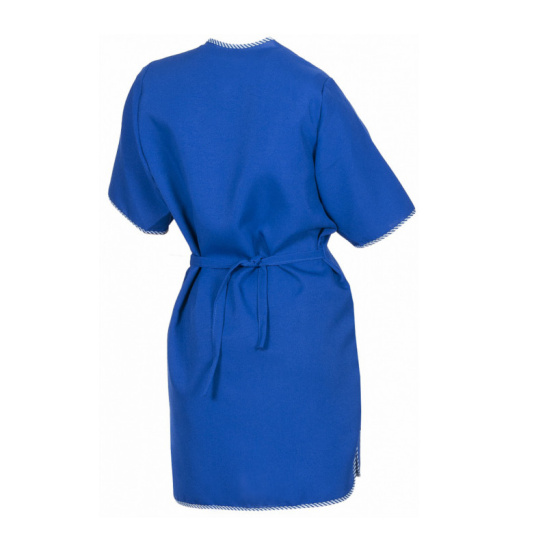 Халат женский габардин "Сакура" р.46 (92) цв.васильковый