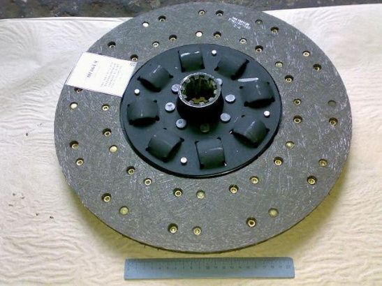 184.1601130-10 Диск сцепления ведомый в сборе (10 шлиц, на 1-диск сц., тип 181,182,183, вал 50 мм) ЯМЗ-238АК;-236ДК; (тип 183):ЯМЗ-236НЕ;-236БЕ;-236НЕ2;-236БЕ2;-7511.10;-7511.10-06;-7601.10