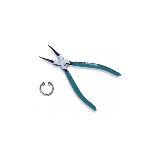 Щипцы для стопорных колец изогнутые - сжим  9" Jonnesway AG010006