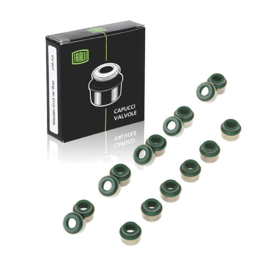 2112-1007026 САЛЬНИКИ КЛАПАНОВ (16-ти клап.) "TRIALLI" (Триалли) 16шт./CV057/