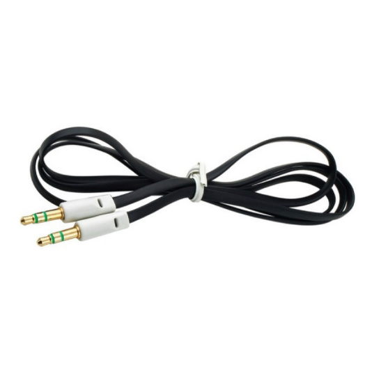 Кабель  AUX аудио : 1,0 м., 3,5 jack-3,5 jack ("AVS") ("AU-61") акустический (A78398S)