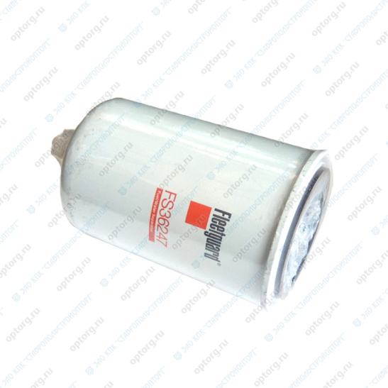 Фильтр грубой очистки топлива (FS36247) ("Fleetguard") дв. Cummins/Камминз ISLe, 6ISBe с двумя ФТОТ ЕВРО-3,4 (C5301449, SFC57190, 5301449, EKO-03.389, EKO03389, FS36275)