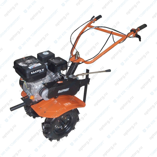 МОТОБЛОК КАЛУГА М 7л/с/поворотный руль/пониженная передача/чугунный редуктор/Patriot/