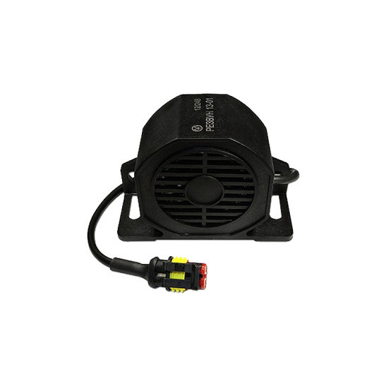 РЕЗВУН-13-01(-10) (IP67) ИНДИКАТОР ЗВУКОВОЙ  12/24 В (с герметичным разъемом) (сигнализатор заднего хода)