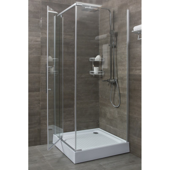 Душевое ограждение 900x900x2000 мм, Erlit ER10109H-C1, квадратное Китай
