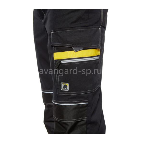Брюки "Старт", р. 44-46 (88-92) рост 5/6 (182-188), черный