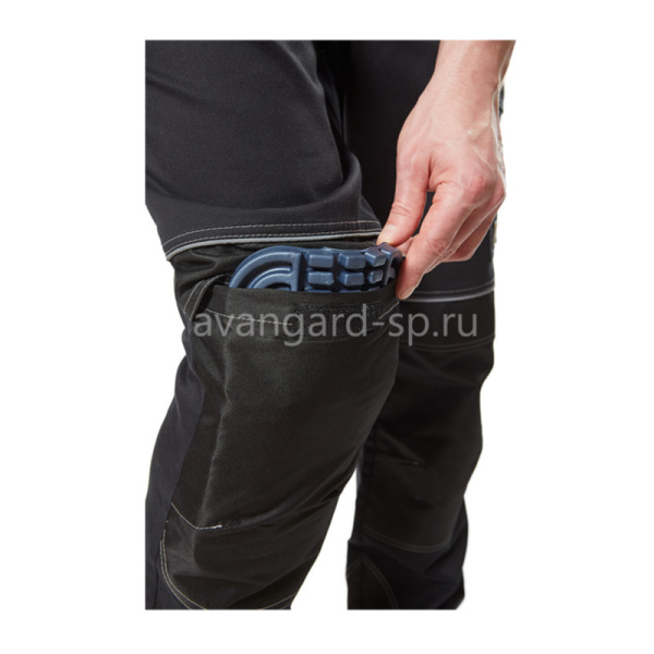 Брюки "Старт", р. 44-46 (88-92) рост 5/6 (182-188), черный