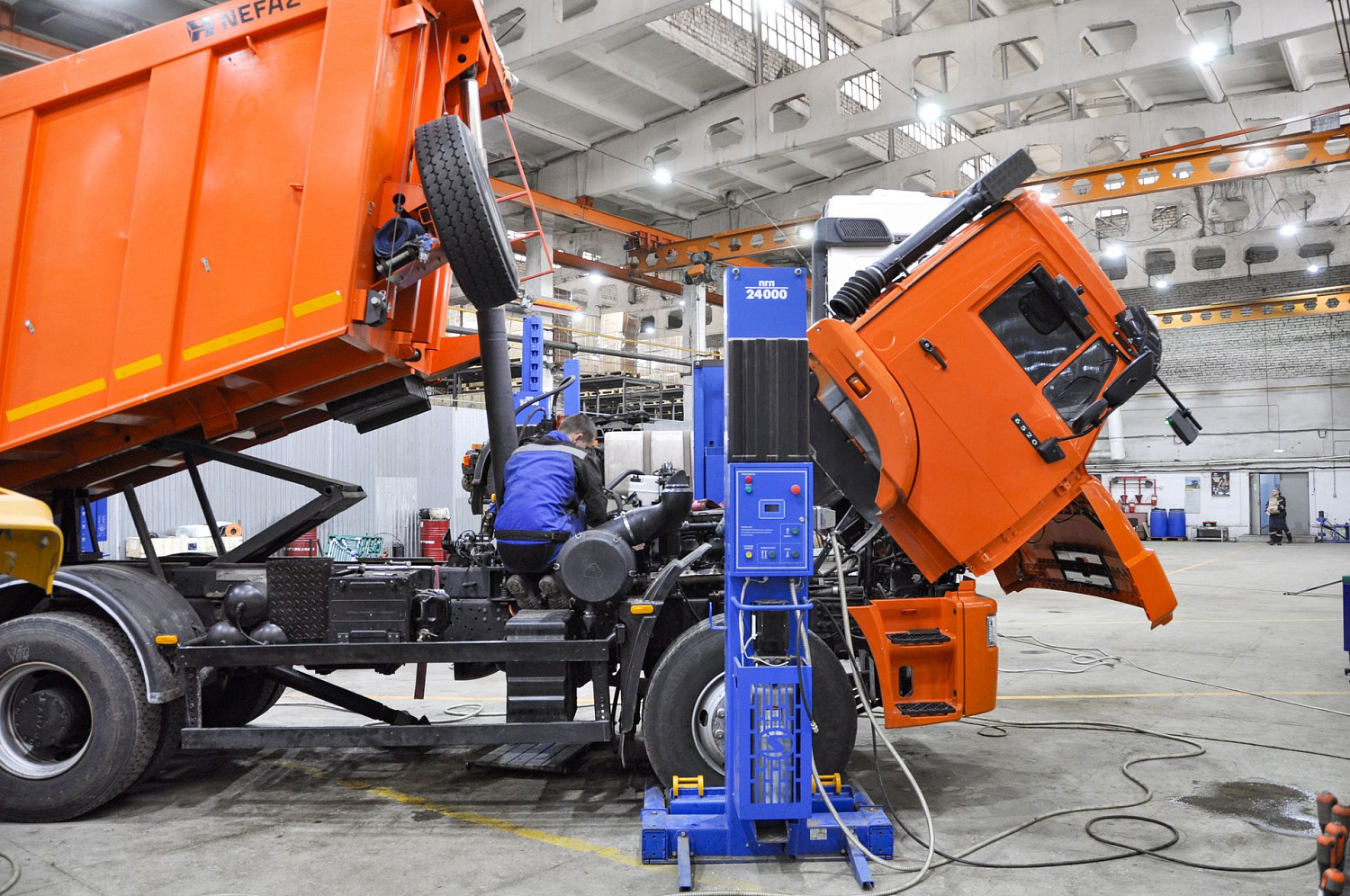 Открытие новой станции технического обслуживания коммерческого транспорта